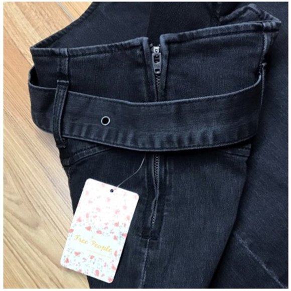 Free People Livin' It Up high waisted denim skirt - Picture 6 of 7